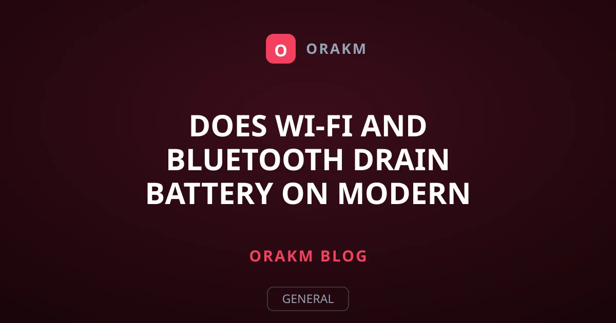 Does Wi-Fi and Bluetooth Drain Battery on Modern Smartphones?